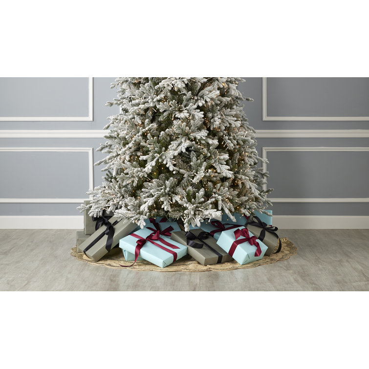 The Bluffton Lighted Artificial Christmas Tree - Includes A Tree Storage Bag and Remote Control The Holiday Aisle Size: 7