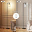 Kaukauna 64.61'' Black Traditional Floor Lamp