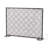 30X41 Fireplace Screen, Classic Clover Trellis Pattern, Black Iron