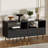 Nightstand With Drawer, End Table With Storage, Bed Side Table With Open Space For Bedroom, Modern Nightstand With Golden Handle, Side Night Stand For Bedroom, Living Room-771446833