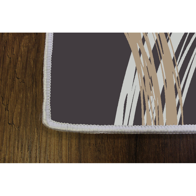Tapis d'entrée de qualité supérieure (3,3 x 6,6 pi), 100% polyester, hauteur des poils de 0,4 po | Pois antibactérien antidérapant en PVC | Lavable à la machine, impression numérique 3D | Idéal pour le salon, la chambre à coucher et le vestibule