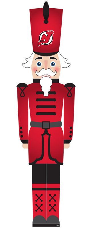 New Jersey Devils 46" Nutcracker Leaner