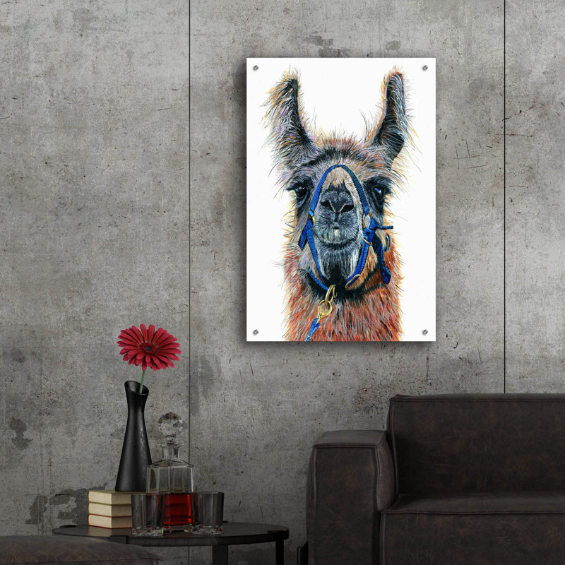 «Dalai Llama» par Melissa Symons, H 36 po x l 24 po x P 0,2 po