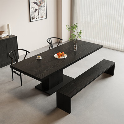 Multi-functional solid wood practical table set