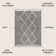 Cantera Shag Plush Tassel Moroccan Tribal Geometric Trellis Gray/Cream Rug