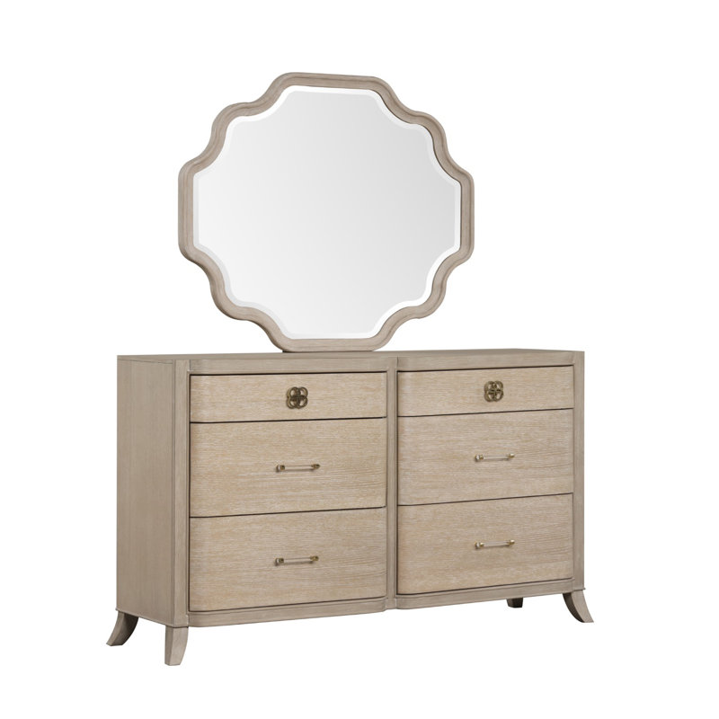 Commode transitionnelle l 63,6 po, chêne naturel