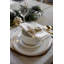 Mikasa Camberlie Porcelain 12-Piece White Dinner Set