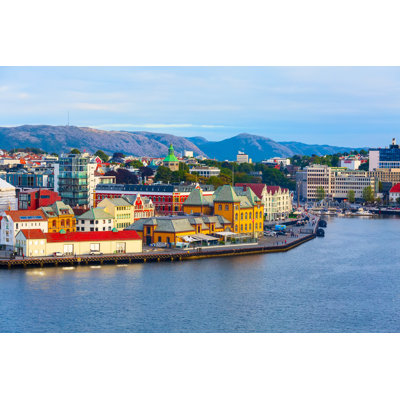 Photographie de la ville de Youichi, Norvège sur toile