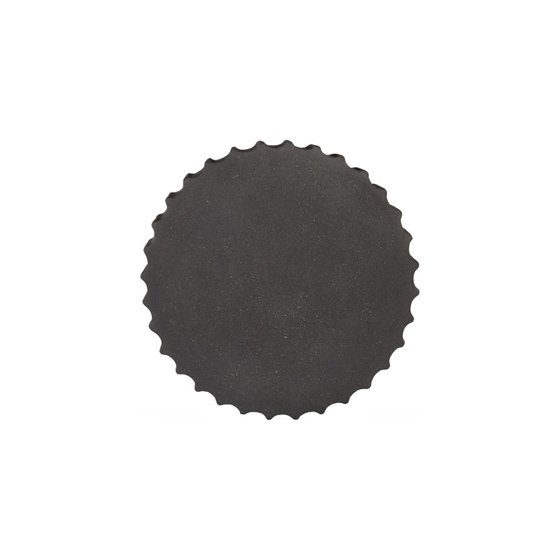Vetra Stone Side Table, Black