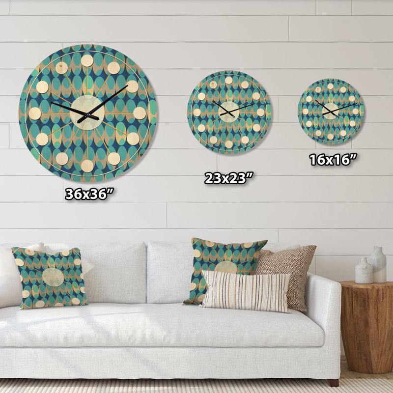 Horloge murale Abstract Design, Petit