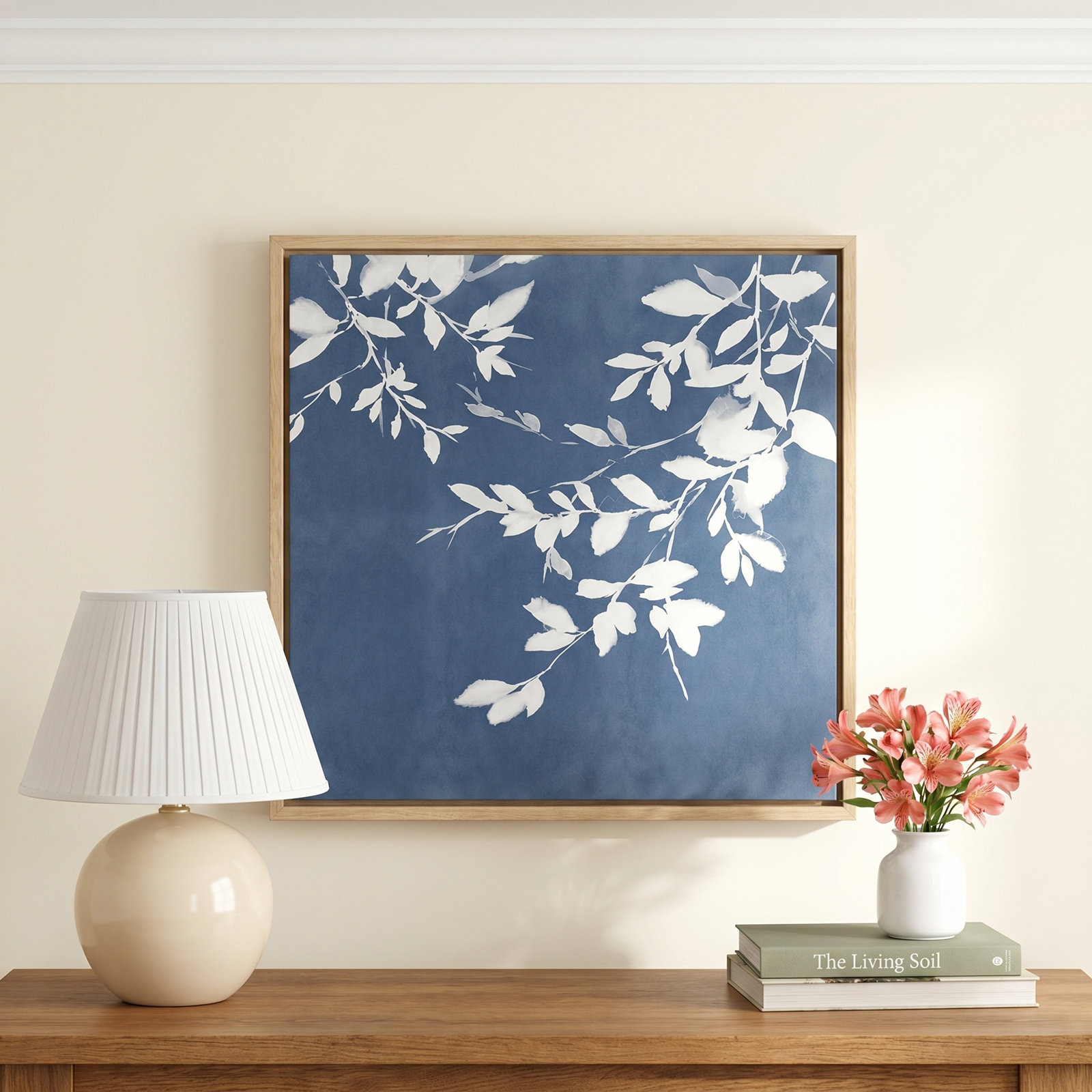 Indigo Sky I Canvas Painting