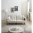Versatile Chenille Sofa Bed with USB Port for Compact Spaces