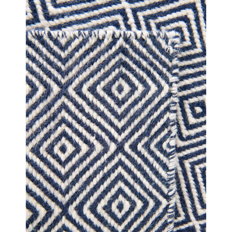 Traetyn Flatweave Wool Indoor Rug, Rectangle 9' x 12'