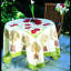 Nappe Darasimi - rouge / vert - 59 po x 59 po-1261474080