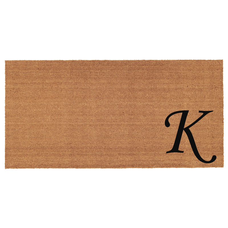 Tapis d'entrée antidérapant Zebrowski, Rectangle 3 pi x 6 pi, K