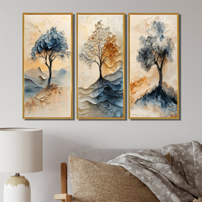 Fauvist Wilderness Tree Of Life I - Tree Of Life Canvas Wall Art Collection