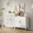 White Steel Metal File Cabinet With 2 Doors And Shelves, Lockable For Valuables In Office Gym, High - Strength Cold Rolled Steel, Frame, 30.75 Dimensions, Knock Down, Assembly Video Guide Color,-285373461