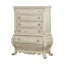 Commode blanche antique Ragenardus