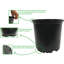 Pot en plastique Erdenheim