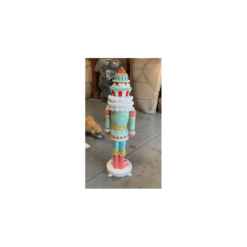 Statue de petit gâteau au chocolat Alviery