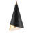 Craney 1 - Light Black/Gold LED Single Pendant