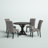 Julian 4-Person Round Pedestal Dining Set-1904269594