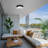 Skirt LED Flush Mount, Wet Rated for Indoor/Outdoor Use, 3-CCT Selectable, Dimmable-119307575