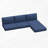 Ensemble de coussins de remplacement pour l'extérieur 4 po-2103015406