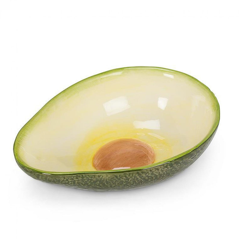 Bol de service en forme d'avocat
