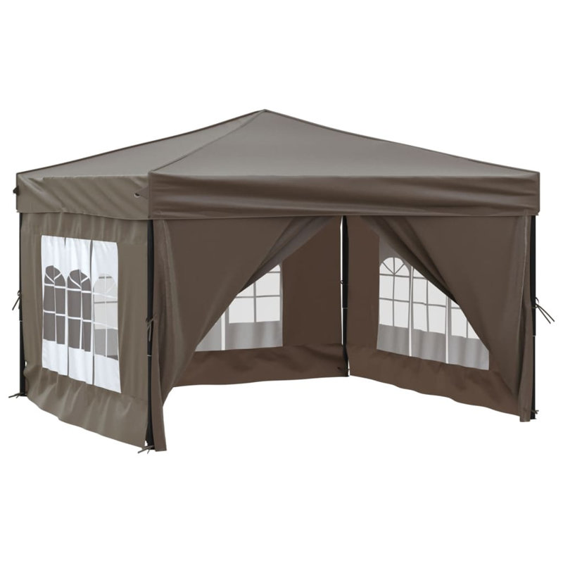 Aliodija 3m x 3m Steel Patio Gazebo, Taupe