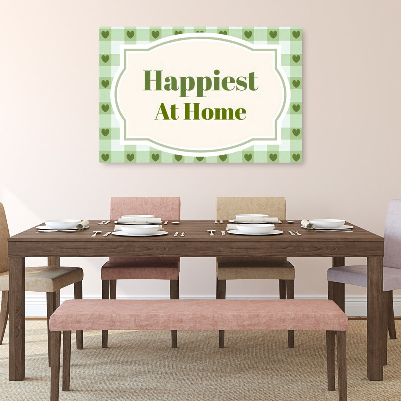 «Happest At Home Classic Elegant Peaceful Architecture», art mural