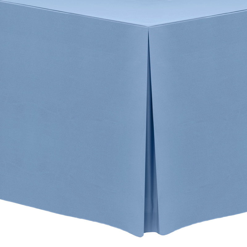 Solid Color Tablecloth, 18" x 48", 5, Periwinkle