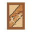 Tapis oriental classique brun / beige lavable à la machine Hubbard-506755443