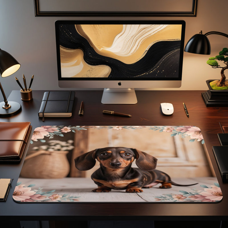 Polyester Desk Pad, 23.6x13.8