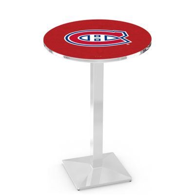 Round Metal Base Dining Table