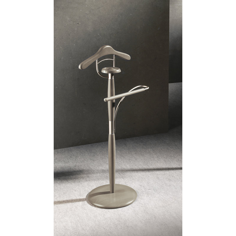 Freestanding Valet Stand, Moka