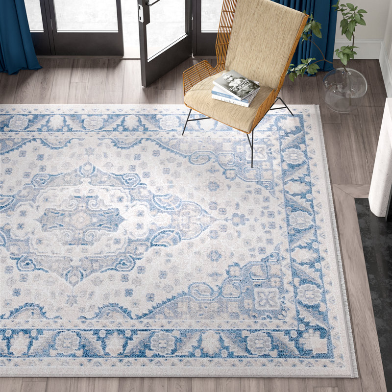 Tapis beige / gris-gris Humiston 208, Rectangle 9 pi x 12 pi