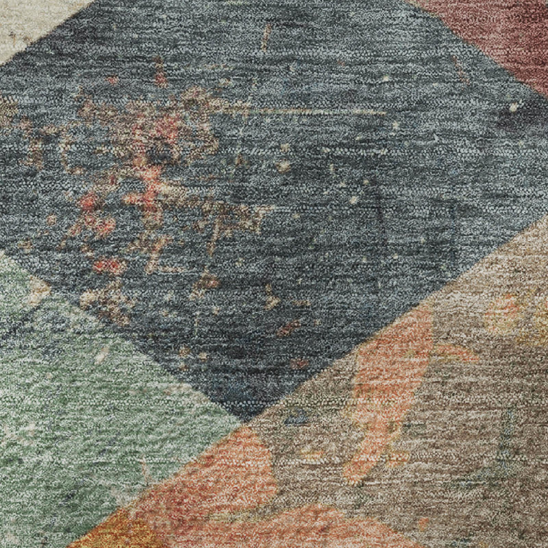 Premium Machine Washable Millbrook AMF1956 Geometric Rug, Rectangle 2'6" x 3'10"
