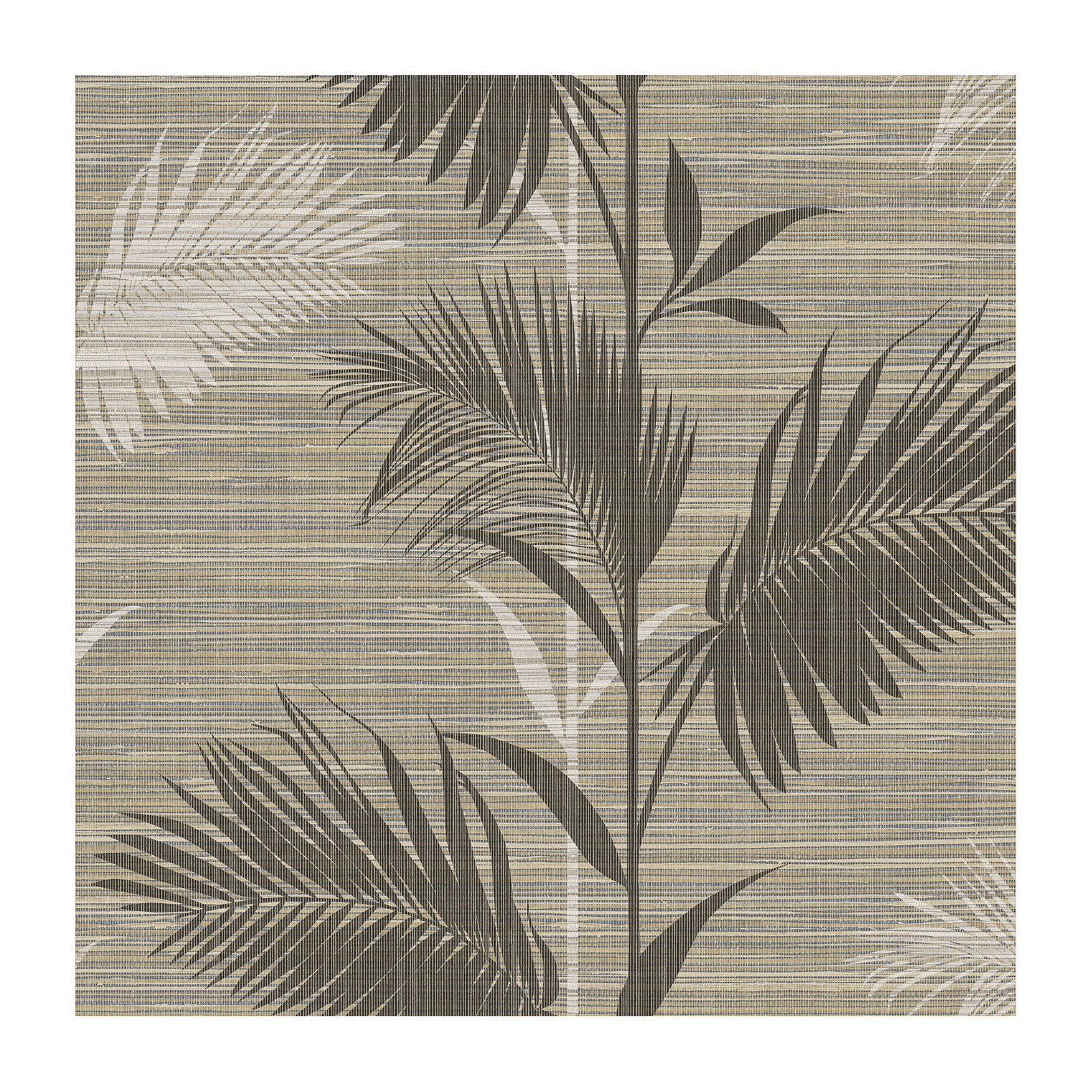 Paonia Modern Floral Wallpaper, Brown