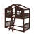 Twin Over Twin House Bunk Bed With Ladder-737704707