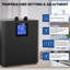 Refroidisseur d'aquarium 79 gallons 1/3 HP avec batterie titane pour eau douce et eau salée-92295574