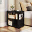 30cm W Manufactured Wood Bedside Table