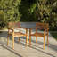 Sirmans 6 - Person Wood Patio Dining Set with Rectangular Table-53570945