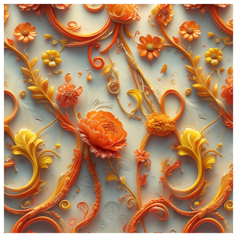Rideaux de douche Vibrant Floral Arrangement, 70in W x 93in H