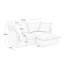 Canapé modulaire à 2 places Australis-1220835528-1221224593