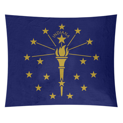 Tapisserie de drapeau indiana Enrik