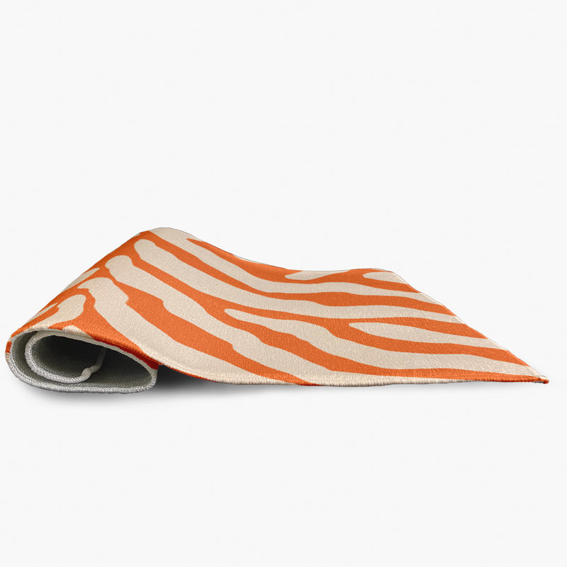 Tapis en chenille tissé à la machine Bartolome, Rectangle 2 pi x 3 pi