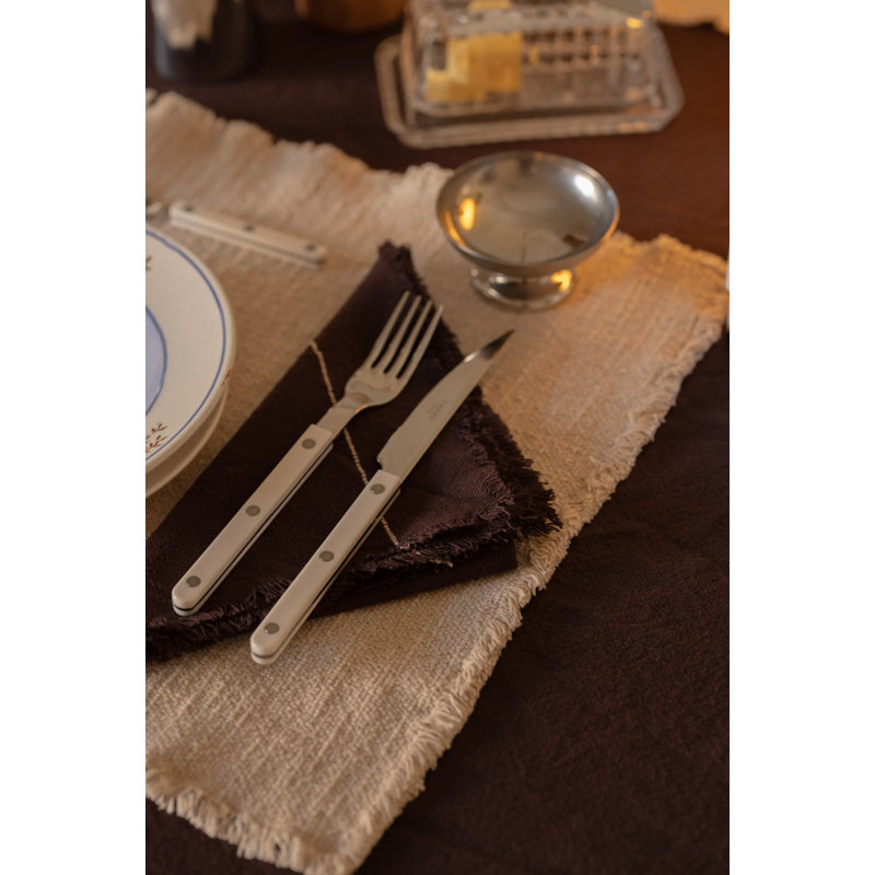 Cotton Blend Rectangle Napkins, Natural