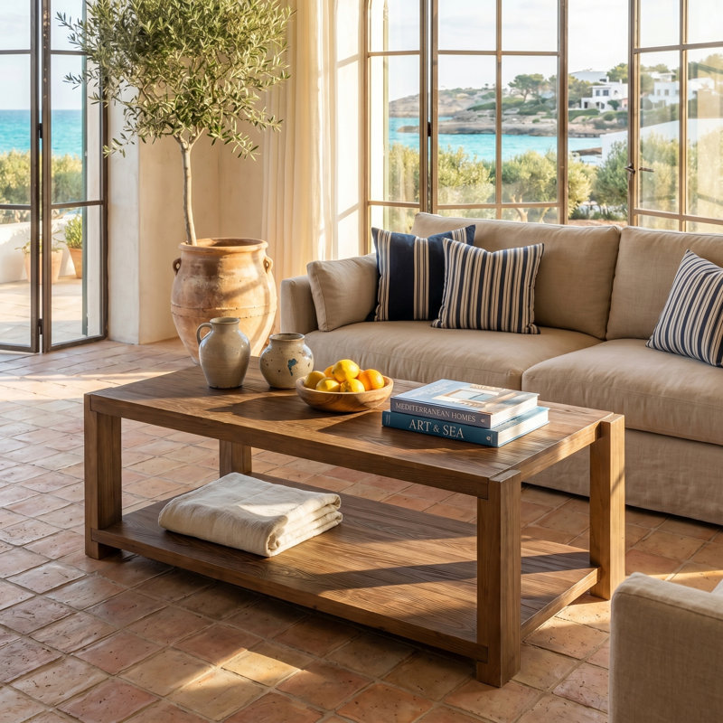 Solid Wood Coffee Table