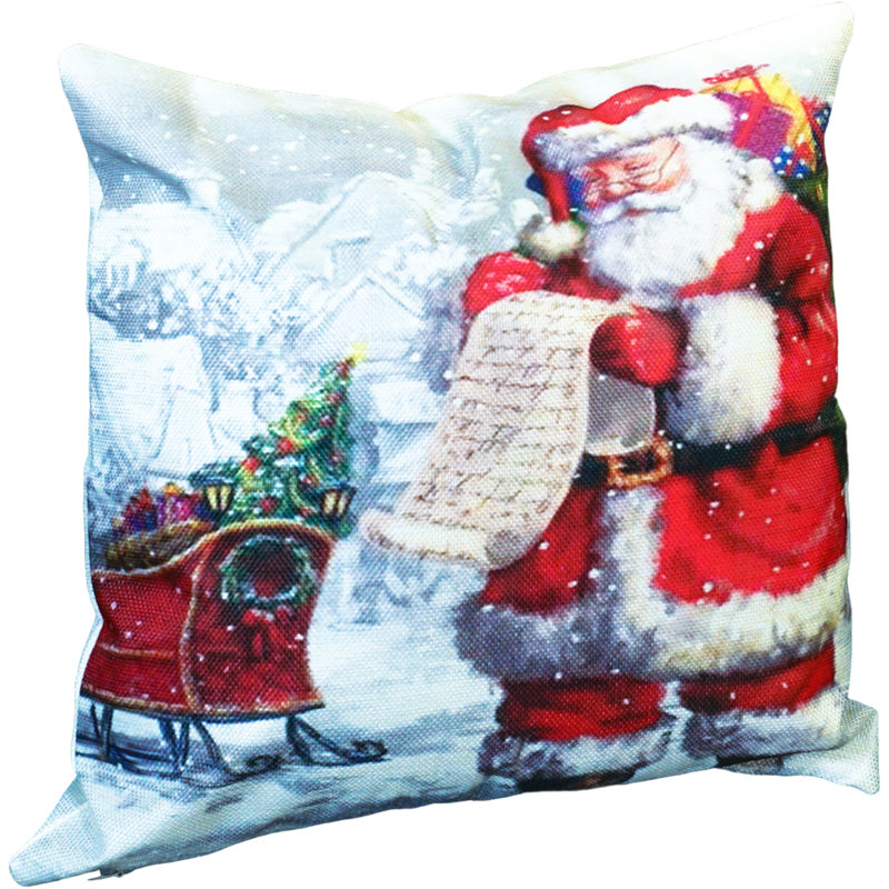 Birchfield Red Square Cushion